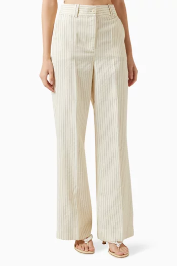 Fine Line Pants in Lyocell Blend