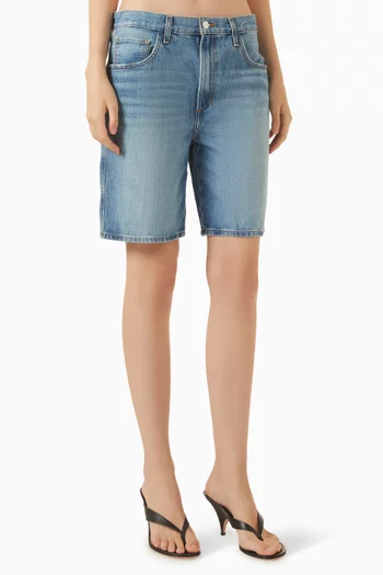 Tommy Low-rise Bermuda Shorts in Denim