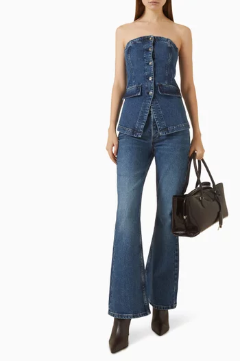 Maurice Flared Jeans in Denim