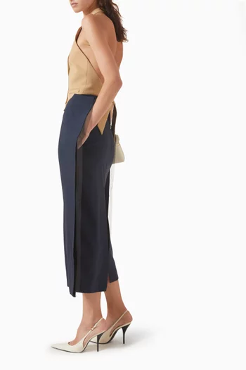 Panelled Midi Skirt