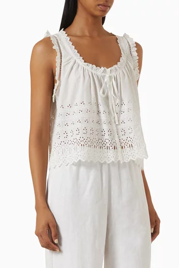 Toussine Top in Organic Cotton