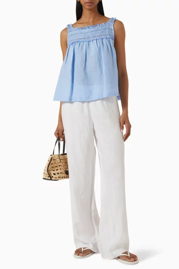 Benita Top in Ramie