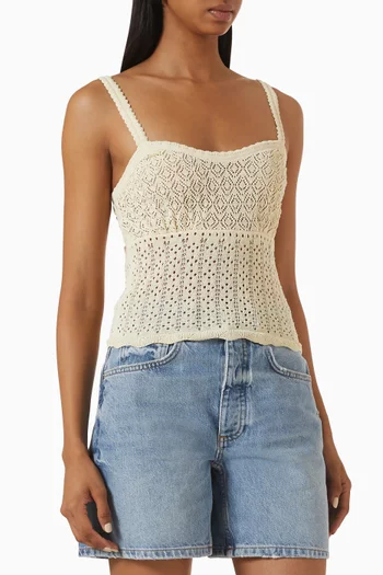 Nadille Cami Top in Viscose Blend