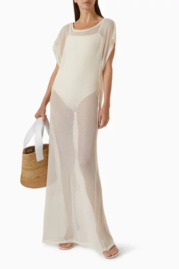 Isel Sheer Knit Dress