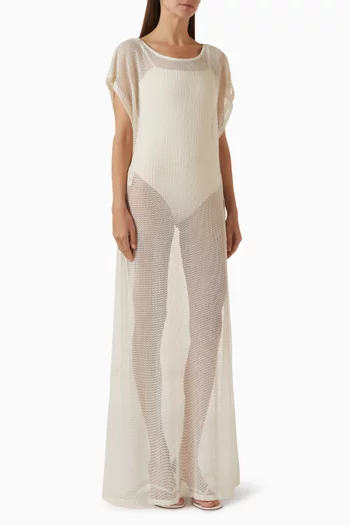 Isel Sheer Knit Dress