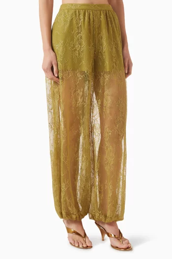 Lace Bubble Pants
