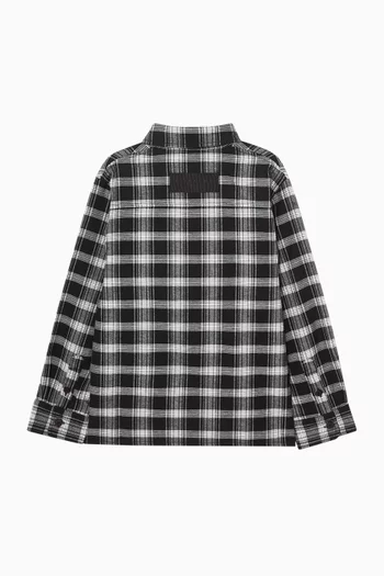 Checked Shirt in Cotton