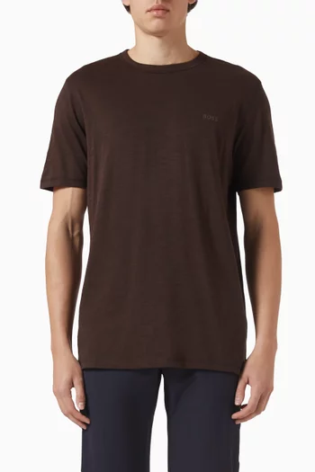 Logo T-shirt in Cotton-jersey