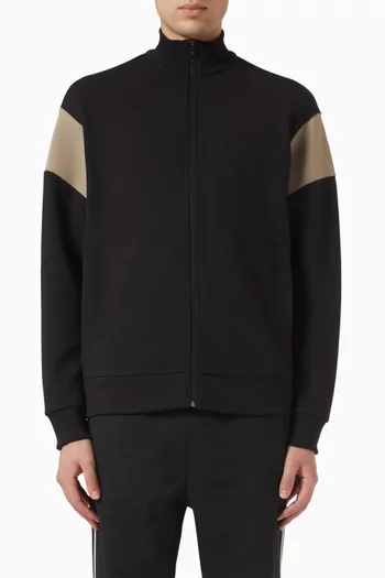 Zip-up  Sweatshirt in Cotton-blend