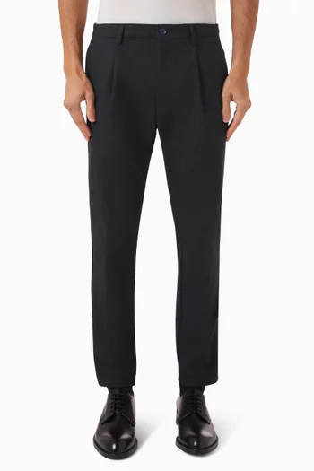 Kane Relaxed-fit Pants in Cotton-wool