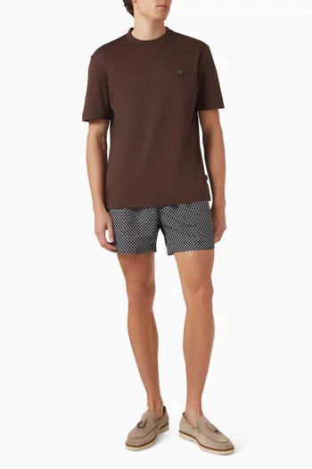 Vibe Printed Swim Shorts
