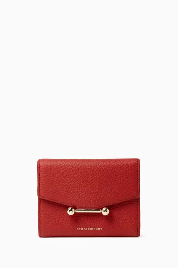 Mosaic Tri-fold Wallet in Leather