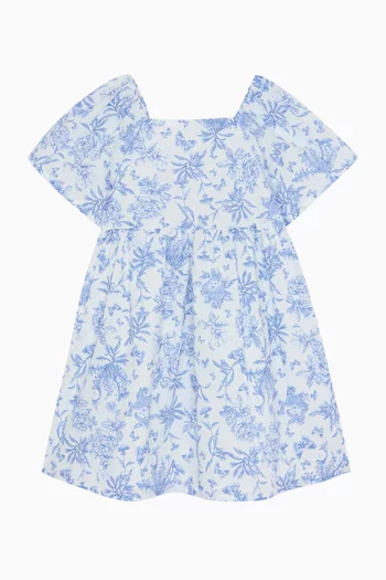 Floral Dress in Cotton