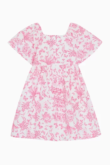 Floral Dress in Cotton