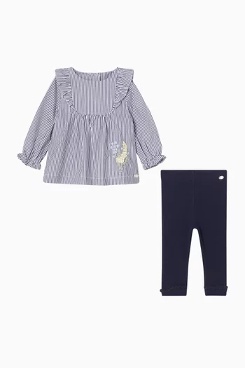 Blouse & Leggings Set