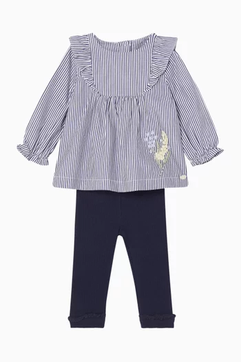 Blouse & Leggings Set