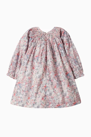 Floral Print Dress in Cotton