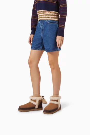 Classic Mini Heritage Boots in Suede