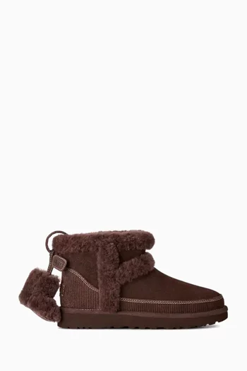 Classic Mini Heritage Boots in Suede