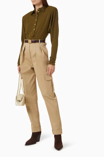 Cargo Pants in Cotton Blend