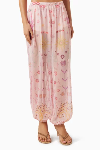 Sunrose Pants in Georgette