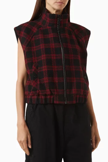 Handel Checked Gilet