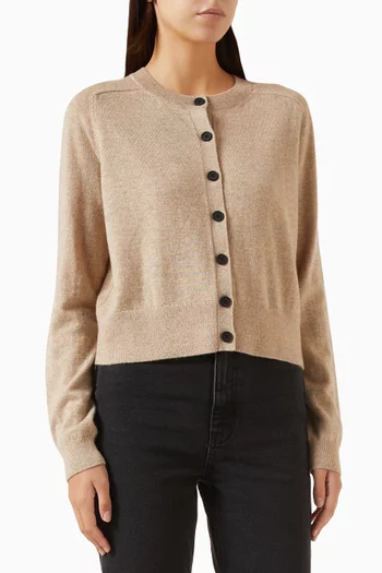 Joye Buttoned Cardigan in Cashmere