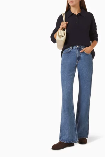 Lee Polo Sweater in Cashmere
