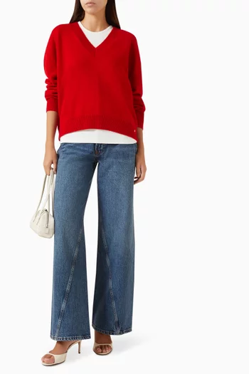 Lee Crewneck Sweater in Cashmere
