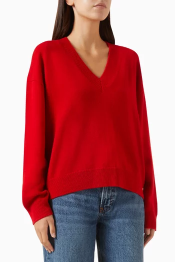 Lee Crewneck Sweater in Cashmere