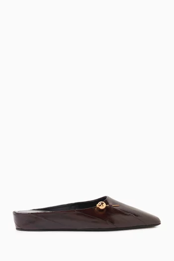 Sleep on It 30 Slippers in Eel Leather