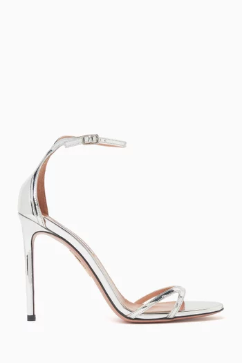Nuda 105 Sandals in Metallic Leather