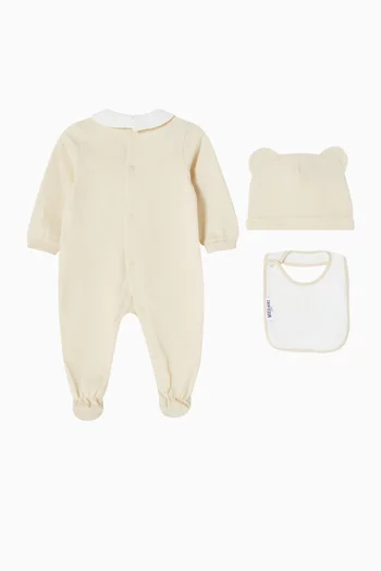 3-piece gift Set in Cotton Fleece