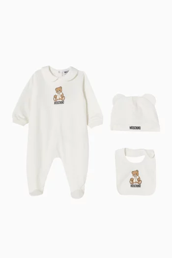3-piece gift Set in Cotton Fleece