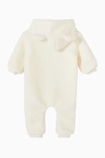 Logo Hoodie Pyjamas in Fleece
