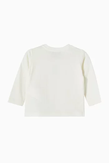 Logo-print T-shirt in Jersey