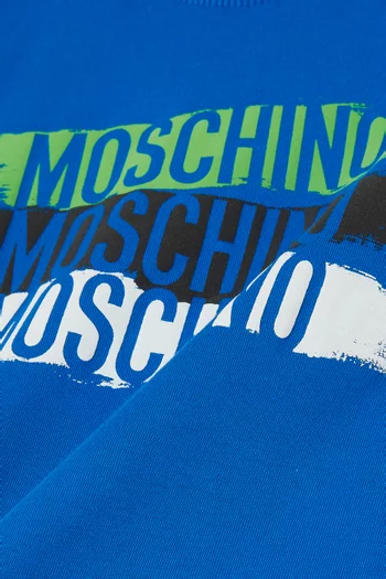 Logo Print T-Shirt in Cotton