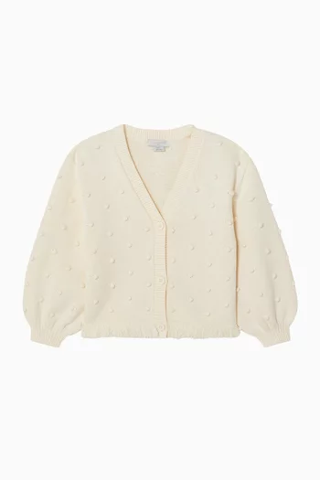 Pom Pom Cardigan