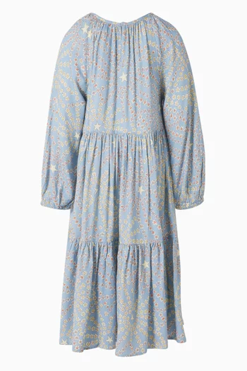 Cartwheel Motif Dress