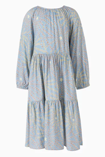 Cartwheel Motif Dress
