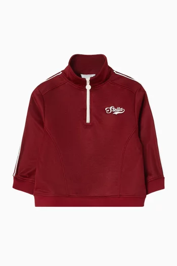 Logo Half-zip Sweatshirt