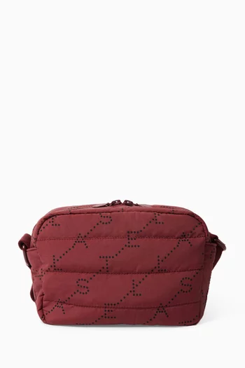 Diaper Dotted Logo Crossbody Bag