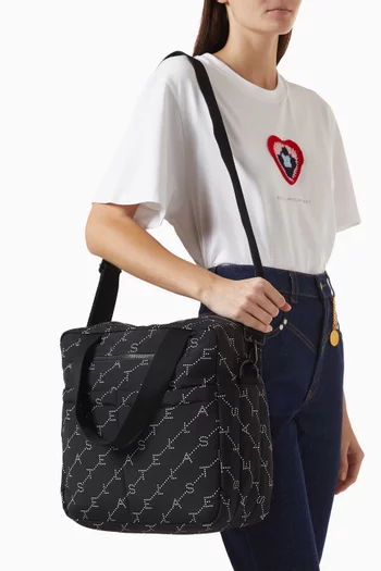 Logo Patterned Changing Bag