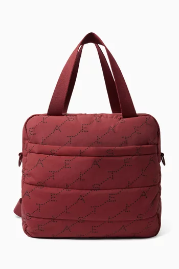 Logo Patterned Changing Bag
