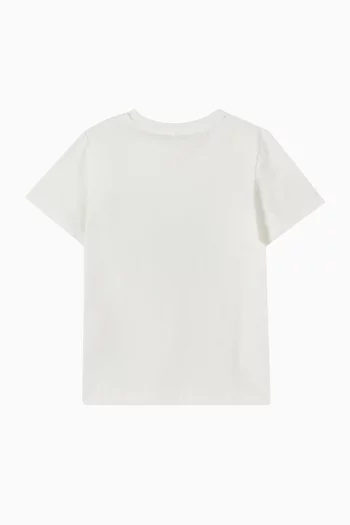 Graphic Print T-shirt in Cotton