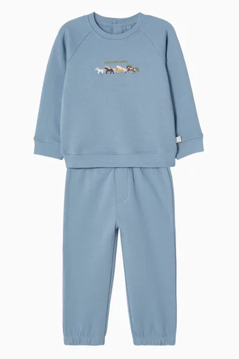 Horse Tracksuit Set in Cotton