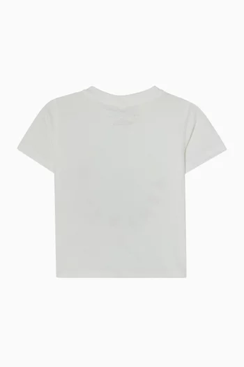 Logo-print T-shirt in Cotton