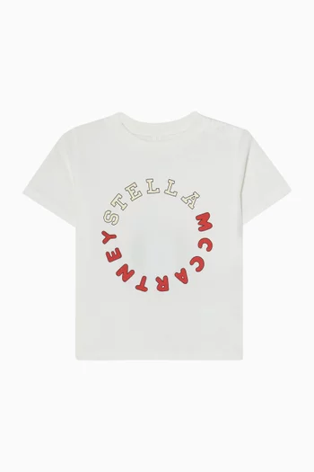 Logo-print T-shirt in Cotton
