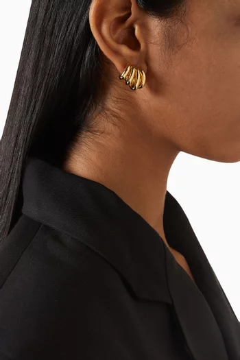 Monroe Earrings in 14kt Gold-dipped Brass