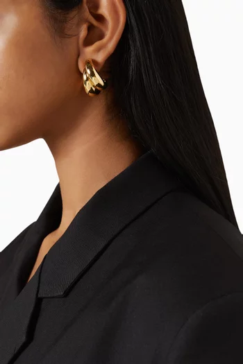 Orla Earrings in 14kt Gold-dipped Brass